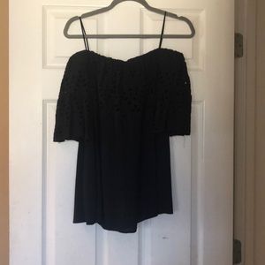 Gibson Latimer Blue Strapless Shirt